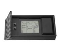 Alomejor Thermomètre Numérique, Jauge de Température Précise pour une Utilisation en Extérieur dans le Jardin et la Serre, Matériau ABS de Haute qualité, Taille Compacte 5,2" X 3,15" X 1,18"