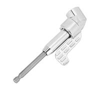 Alomejor Tournevis incurvé, Conception Pliable à 105 Degrés, Idéal pour les Perceuses électriques et les Clés Manuelles, Alliage Chrome-vanadium, 1 Pièce