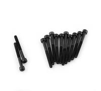 Alomejor Vis à Tête Cylindrique Hexagonale, Vis à Six Pans Creux, en | Matériau durable, idéal pour les espaces confinés, fixations industrielles, 17 tailles disponibles