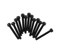 Alomejor Vis à Tête Cylindrique Hexagonale, Vis à Six Pans Creux, en | Matériau durable, idéal pour les espaces confinés, fixations industrielles, 17 tailles disponibles
