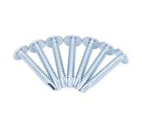 Alomejor Vis Cruciformes, Acier au Carbone 4,2x32mm, Lot de 50 Pieces