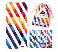 ALP & ACT Serviette de Plage XXL 200x90 cm - Microfibre 100% Recy Super LÉGÈRE & Séchage Rapide - Drap de Plage & Serviettes de Piscine pour Homme, Femme, Enfant - Draps de Bain - Multicol.