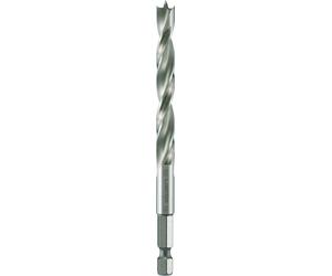 Alpen 0062200400100 Foret pour le bois 4 mm Longueur totale 88 mm carré 1/4\ (6,3 mm) 1 pc(s)
