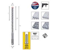 Alpen 0090501000100 Hammer drill bit 10 mm Total length 600 mm 1 pc(s)