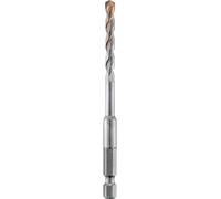 Alpen 25200400100 Foret spécial tuiles 4 mm Longueur totale 100 mm tige cylindrique 1 pc(s)