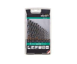 Alpen 811101100 Foret hélicoïdal "Sprint Master", Gris, Set de 13 Pièces