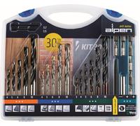 Alpen Bohrer Kit 30 für Stein, Mauerbohrer, Sprint Master, Spiralbohrer 30 Teile