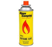 Alpen Camping Cartouche de gaz butane pour réchaud à gaz, réchaud de camping, brûleur Bunsen, chalumeau à souder 400 ml EN417
