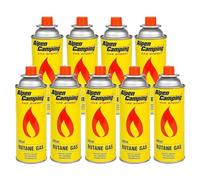 Alpen Camping Cartouche de gaz butane pour réchaud à gaz, réchaud de camping, brûleur Bunsen, chalumeau à souder 400 ml EN417