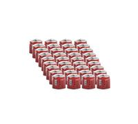 ALPEN CAMPING - Pack 36 Cartouches Gaz 190g Butane Propane Mix, Sécurité Stop Gaz Certifiée EN521, Recharge Universelle Perçable Type 200 pour Réchaud, Lampe à Souder & Camping