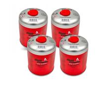 Alpen Camping Pack de 4 cartouches gaz 450 g Butane Propane - Réchaud Brûleurs Chauffage EN417