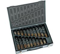 ALPEN Cassette de forets Sprint Master DIN338RN HSS ø 1-10 mm 170 pièces