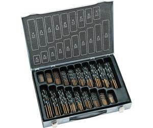 ALPEN Cassette de forets Sprint Master DIN338RN HSS ø 1-10 mm 170 pièces