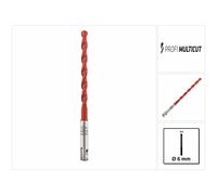 Alpen Foret multi-matériaux SDS-plus - Lot de 3