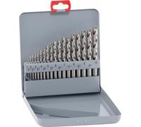 Alpen HSS Cobalt Spiralbohrer 19-teilig kurz 1-10 x 0,5 mm Metallkassette