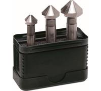 Alpen HSS Kegelsenker 90Ã° ÃÆ¸ 12,4, 16,5, 20,5 mm als 3-teiliger Satz
