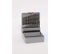 Alpen HSS Spiralbohrer 25-tlg Kreuzanschliff AC kurz Bohrer ÃÆ¸ 1-13 x 0,5 mm