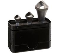 Alpen-Maykestag HSS Cobalt Entgratsenker mit Querlochbohrung, 3-teiliges Set