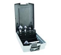 Alpen-Maykestag MAYKESTAG Jeu de fraises coniques cylindriques HSS-E 6,30-25 90° ALUNIT Quantité:1