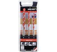 Jeu de forets polyvalents 3 pièces Alpen MultiCut 100703100