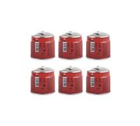 ALPEN - Pack 6 cartouches gaz 190g Butane Propane perçable sécurité stop-gaz