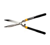 ALPEN Pilatus 200 Taille-Haies Forgée - Lames Longues 225 mm en Acier Carbone Japonais - Poignées Aluminium Soft Grip - Coupe Ø10 mm - Cisaille de Jardin Professionnelle