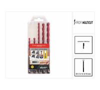 Alpen Profi Multicut forets multi-matériaux SDS-plus - 5 pièces