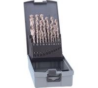 Alpen Spiralbohrersatz HSS Pro KP Kunststoffkassette 25-tlg, 1.0-13.0x0.5mm