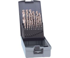 Alpen Spiralbohrersatz HSS Pro KP Kunststoffkassette 25-tlg, 1.0-13.0x0.5mm