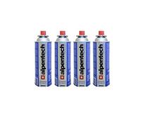 Pack de 4 Cartouches de gaz 250g butane Camping Butane ALPENTECH