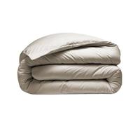 Alpes Blanc Housse de Couette 280x240 + 2 taies 65x65 cm - 100% Percale - Tissage serré 80 Fils - Finition Rabat - Traitement Easy Care