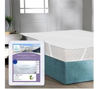 ALPES BLANC - Protège Matelas Eponge Bouclette Imperméable, alèse forme plateau