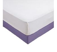 ALPES BLANC - Protège Matelas Imperméable Molleton Coton 200g/m² 90x190 cm Forme Drap Housse