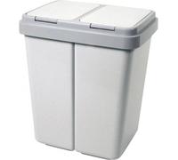 Alpfa 660337 Poubelle &quot Duo Bin&quot , 2 x 25 l