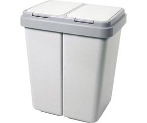 Alpfa 660337 Poubelle &quot Duo Bin&quot , 2 x 25 l
