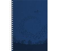 Alpha Edition Agenda semainier Nature Line Ocean à anneaux 2026 - Agenda de poche 15 × 21 cm avec 128 pages et papier texturé respectueux de l'environnement, planificateur hebdomadaire avec aperçus