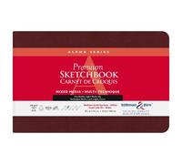 Alpha Series carnet souple 46F 21,6x14cm 150g - Blanc