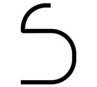 Alphabet de la lumière d'Artemide – Lettre majuscule S 1201S00A