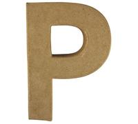 Alphabet En Papier Mâché 15 Cm Lettre P