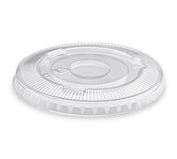 Alphaform - Sachet de 50 Couvercles pour Pots à Dessert, Gamme Moulipack, PET/RPET, Transparent, Diamètre 95mm, Hauteur 10 mm, Recyclable
