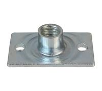 ALPIDEX 100 écrous à insérer spécial M10 DIN EN 12572-2-2017 zingué 'PROFESSIONAL' fixation avec vis à tête plate