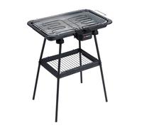 alpina Barbecue Electrique Sur Pied et Table 2-En-1 2200W