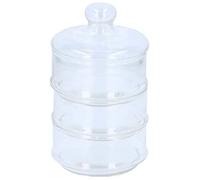 Alpina Bocal de rangement 3 niveaux - diamètre 12 x 23 cm