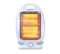 alpina Chauffage Electrique Compact sur Pied - Radiateur Electrique - Chauffage Infrarouge 800W - Lampe Chauffante avec 2 Positions - Portable