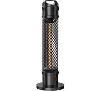 ALPINA Chauffage radiant, 800 W, noir, In/Outdoor