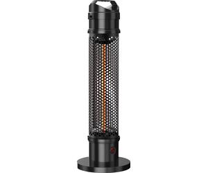 ALPINA Chauffage radiant, 800 W, noir, In/Outdoor