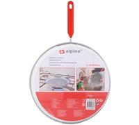 alpina Couvercle Anti Eclaboussure - Couvercle Casserole Universel - Couvercle Poele - 29 x 43 cm - Couvercles Pour Casseroles et Poêles - Métal/Plastique