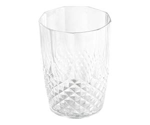 alpina Ensemble de Verres 6 Pièces - Verres à Eau avec Effet Cristal 400ml - Verrerie Élégante pour Boissons et Cocktails