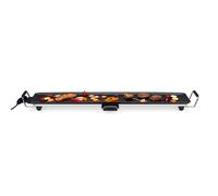 Alpina Plaque de cuisson Teppanyaki - XL - Thermostat réglable - 1800 Watt