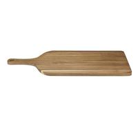 alpina Planche à Découper Bois - Plateau de Service en Bois 57x30 cm - Planche à Découper et Plateau Bois Rectangulaire - Plateau Fromage Design Durable et Élégant